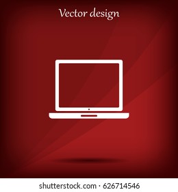 Vector laptop icon