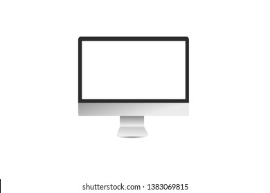 Vector Laptop isolated on white background