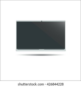 Vector Laptop isolated on white background