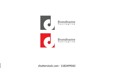 Vector Latter D Logo Design Template