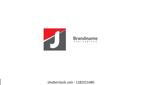 Vector Latter J Logo Design Template