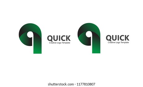 Vector Latter Q Logo Design Template