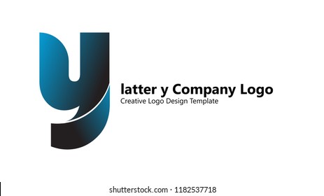 Vector Latter Y Logo Design Template