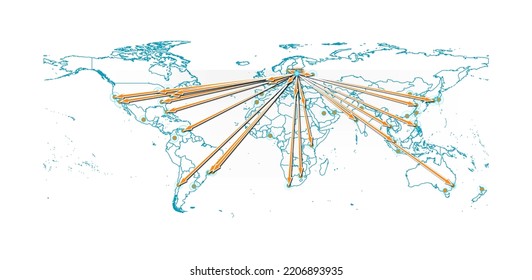 Vector Latvia concept map, export concept map for Latvia on white background suitable for export concepts. File is suitable for digital editing and size prints of all sizes.