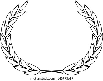 Vector Laurel Wreath 
