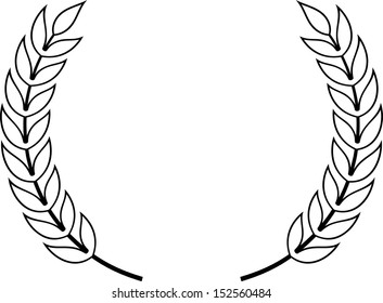 Vector Laurel Wreath 