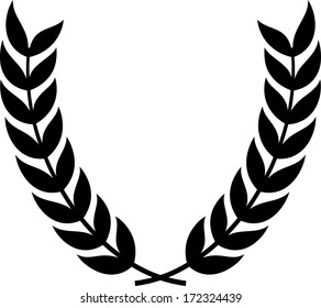Vector Laurel Wreath  