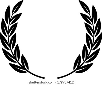 Similar Images, Stock Photos & Vectors of Vector Laurel Wreath ...