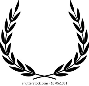 Vector Laurel Wreath  