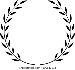 Vector Laurel Wreath  