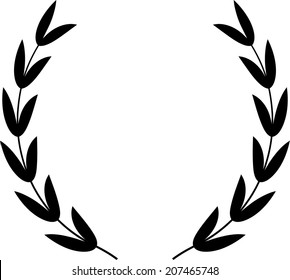 Vector Laurel Wreath  