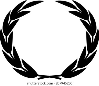 Vector Laurel Wreath  