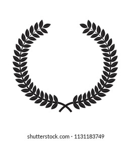 Vector Laurel Wreath Icon