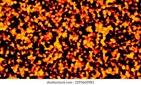 Vector lava texture. Molten magma background