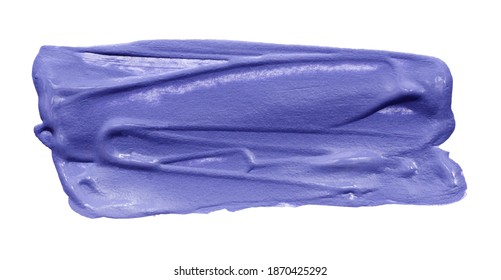 Vector lavender violet paint texture isolated on white - acrylic banner for Your design