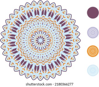  Vector layered template for laser and paper cutting, printing on a T-shirt, mug.
