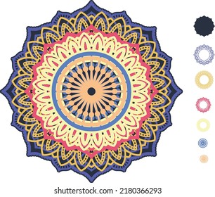  Vector layered template for laser and paper cutting, printing on a T-shirt, mug.