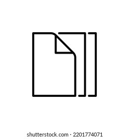 Vector Layers Icon. Three Layers. Vector sign in simple style isolated on white background.