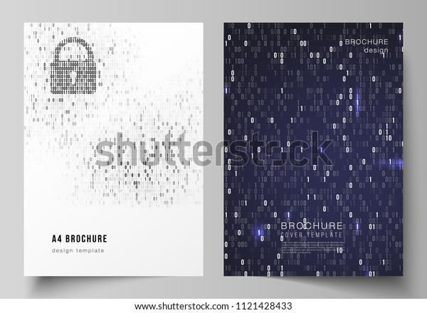 Download Vector Layout A4 Format Cover Mockups Stock Vector Royalty Free 1121428433 PSD Mockup Templates