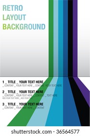 vector - layout background with copyspace for your text