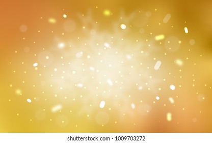 Vector layout with bright snowflakes. Modern geometrical abstract illustration with crystals of ice. The template can be used as a new year background.