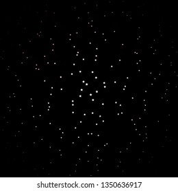  vector layout with bright stars. Shining colorful illustration with small and big stars. Theme for cell phones.