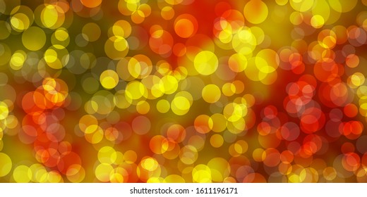  vector layout with circle shapes. Abstract colorful disks on simple gradient background. New template for a brand book.