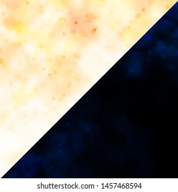 Vector layout with circles, stars. Abstract illustration with colorful spots, stars. Design for wallpaper, fabric makers.