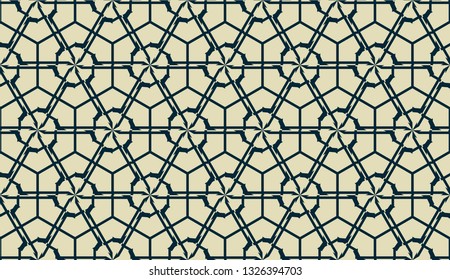 Vector layout with curved line, illusion triangles. Abstract hipster pattern. For your wallpaper, advert, banner, poster. mixed green color. seamless