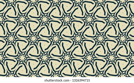 Vector layout with curved line, illusion triangles. Abstract hipster pattern. For your wallpaper, advert, banner, poster. mixed green color. seamless