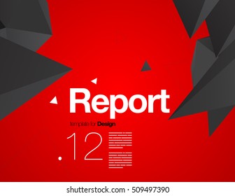 Vector Layout Design Template for Brochure / Web Page / Screen