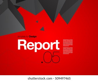 Vector Layout Design Template for Brochure / Web Page / Screen