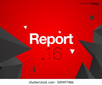 Vector Layout Design Template for Brochure / Web Page / Screen