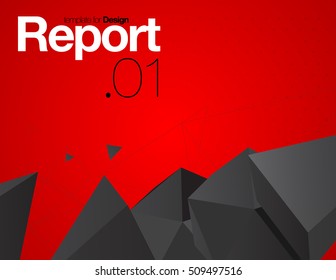 Vector Layout Design Template for Brochure / Web Page / Screen