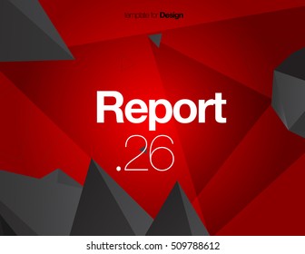Vector Layout Design Template for Brochure / Web Page / Screen