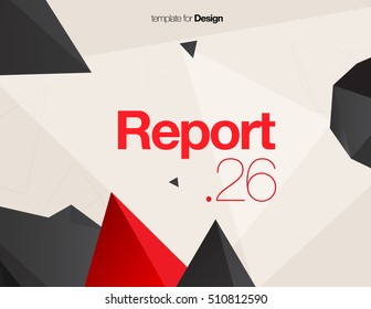 Vector Layout Design Template for Brochure / Web Page / Screen
