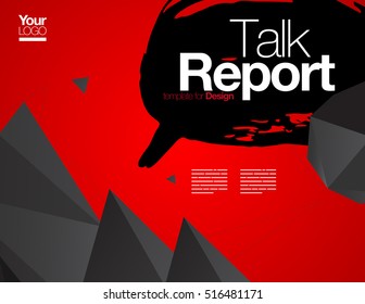 Vector Layout Design Template for Brochure / Web Page / Screen