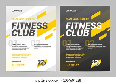 Vector layout design template for sport event.