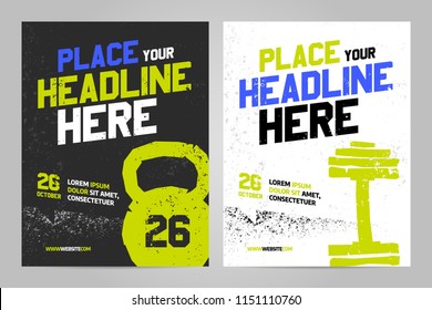 Vector layout design template for sport event, tournament or championship. Vector layout design template for sport event, tournament or championship.