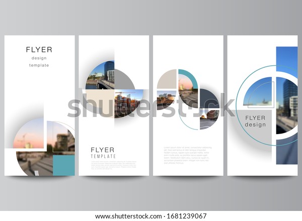 Vector Layout Flyer Banner Design Templates Stock Vector Royalty Free