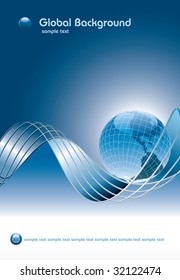 diseño de vector para negocios globales