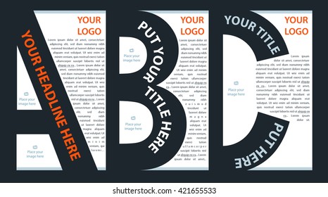 Vector layout infographics template for business or non-profit organization