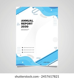 Vector layout modern design, annual repot cover, template portofolio design, business cover design, a4
