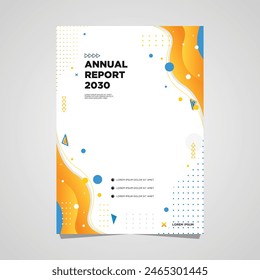 Vector layout modern design, annual repot cover, template portofolio design, business cover design, a4