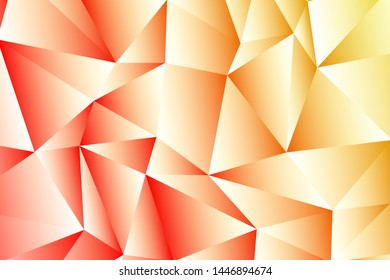 Vector layout with polygonal shapes. Holographic polygon on white background. Pattern or texture for your design. Commercial advertising graphic design template.