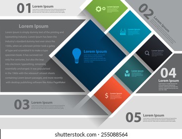 Vector layout template design, brochure, flyer, magazine cover, poster banner