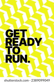 Vector layout template design for run, championship or sports event. Poster design with abstract running track on stadium with lane. Design for flyer, poster, cover, brochure, banner or background.