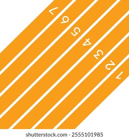 Vector layout template design for run, championship or any sports event. Poster design with abstract running track on stadium with lane. Run.