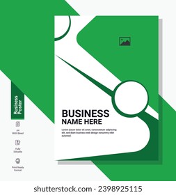 Vector layout template design for sports event, companies or any business related. Poster design with abstract shapes.