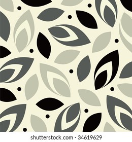 vector leaf background design